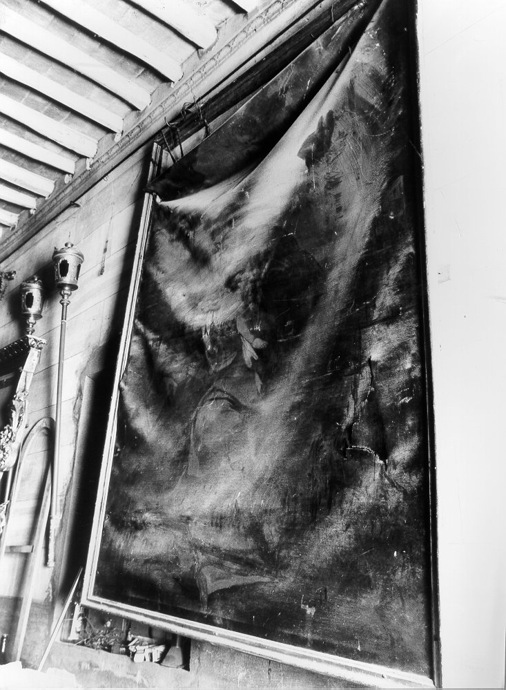 Santo con Bambino (dipinto) - ambito toscano (sec. XVIII)