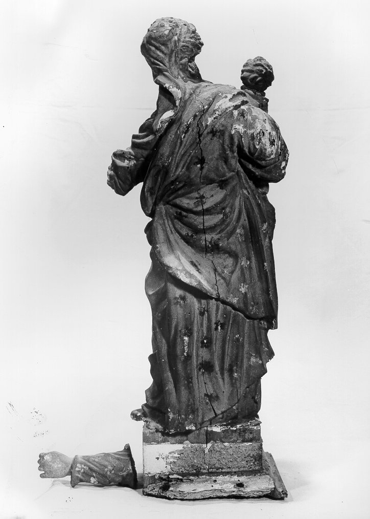 Madonna con Bambino (statua) - ambito toscano (sec. XVIII)