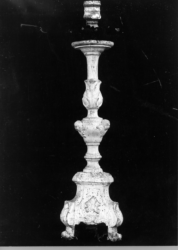 candeliere, serie - bottega toscana (sec. XVIII)