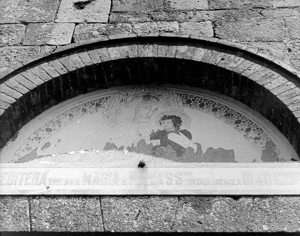 Madonna con bambino (dipinto) - ambito toscano (sec. XIX)