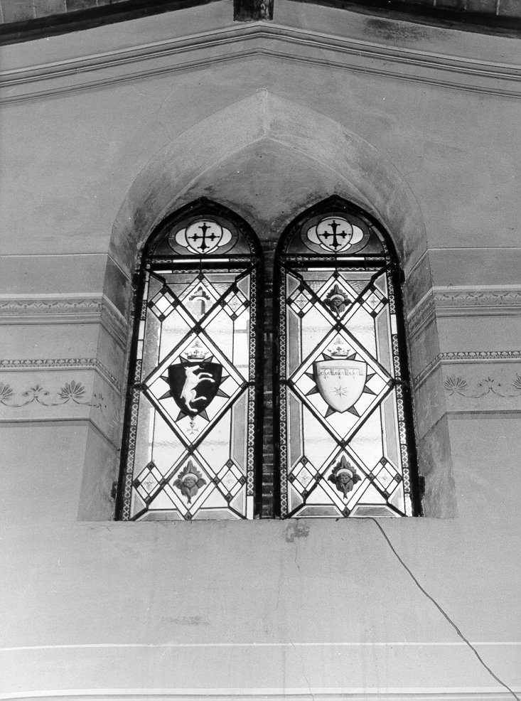 vetrata - ambito toscano (prima metà sec. XX)