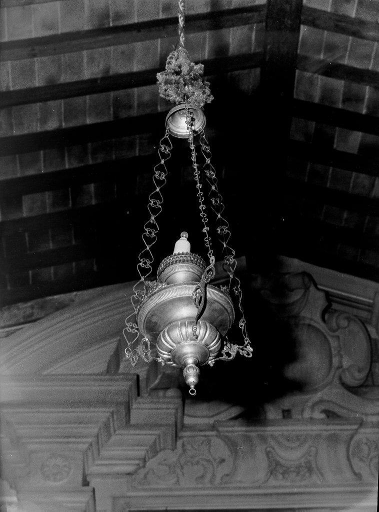 lampada pensile, serie - bottega toscana (sec. XIX)