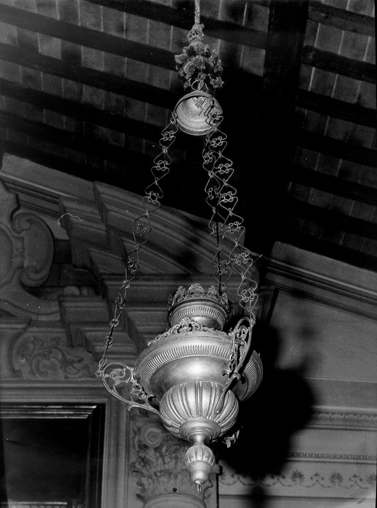 lampada pensile - bottega toscana (sec. XIX)