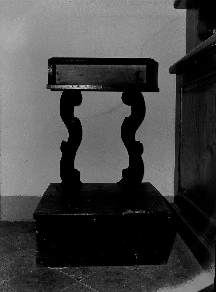 inginocchiatoio - ambito toscano (sec. XIX)