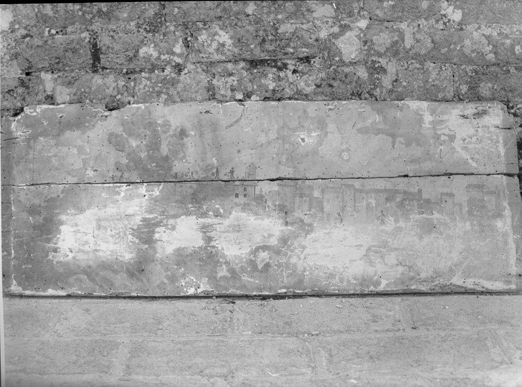 INCENDIO DI TREGGIANA (ex voto) - ambito toscano (inizio sec. XVII)