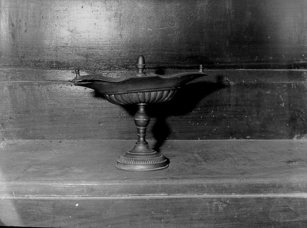 navicella portaincenso - bottega toscana (sec. XIX)