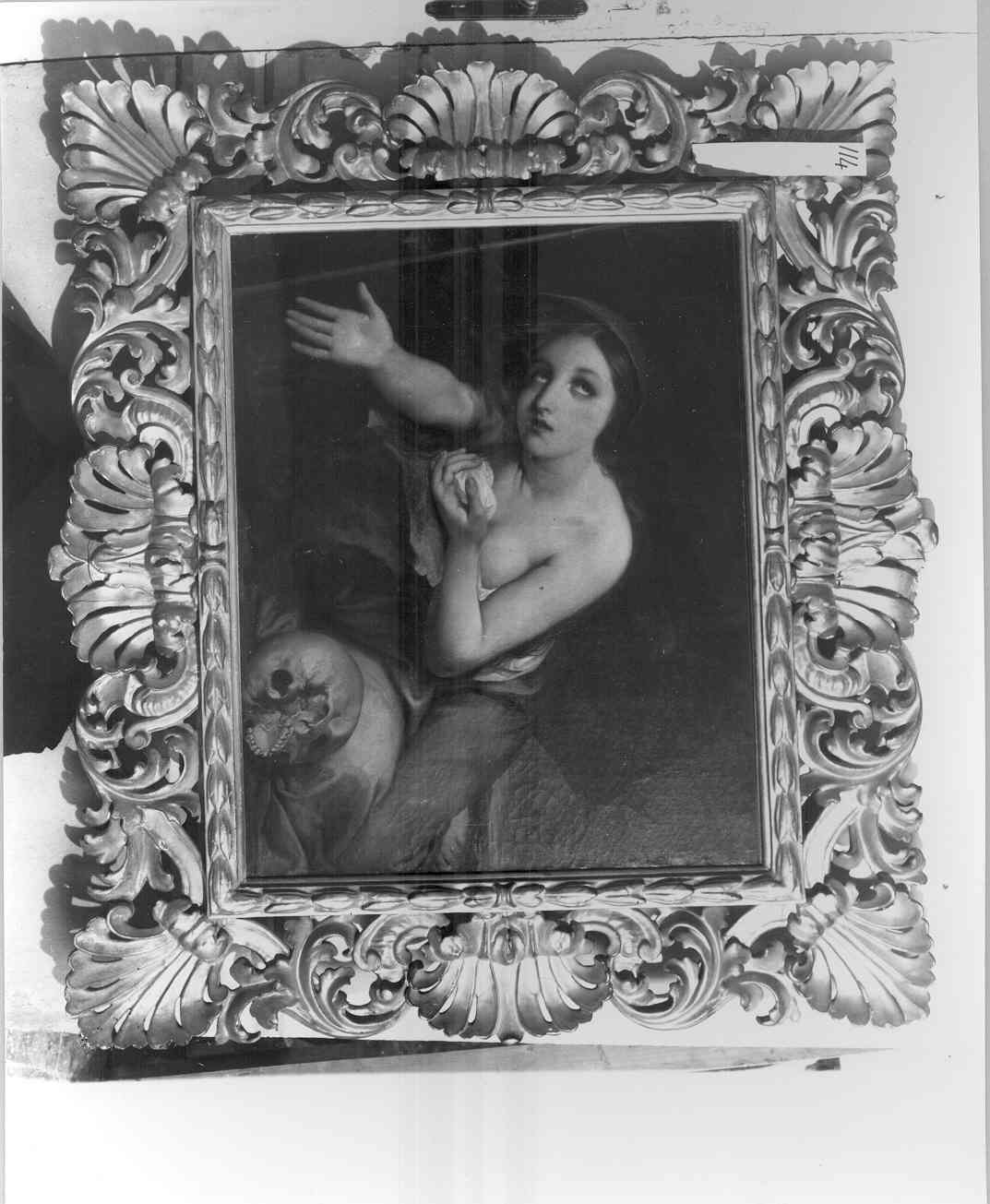 SANTA MARIA MADDALENA PENITENTE (dipinto) di Bezzuoli Giuseppe (sec. XIX)