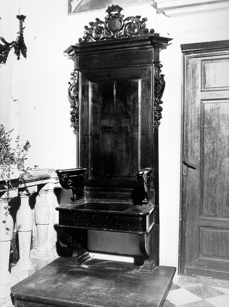 seggiolone - bottega toscana (sec. XIX)