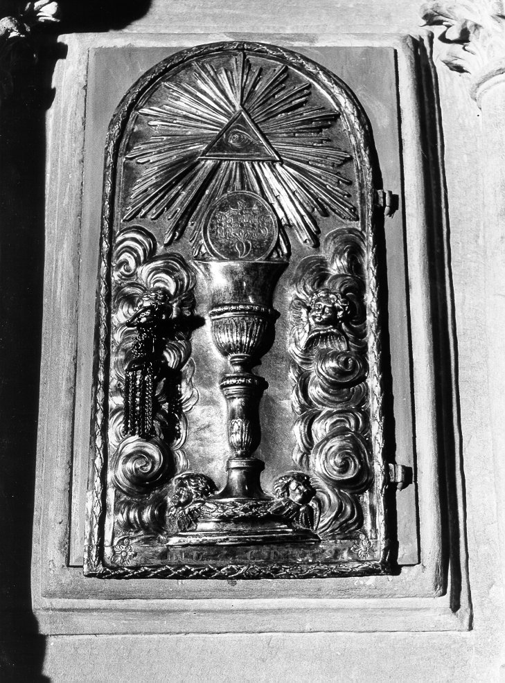 sportello di tabernacolo - bottega fiorentina (prima metà sec. XIX)