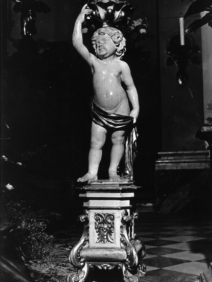 Putto (statuetta) - bottega toscana (sec. XVIII)