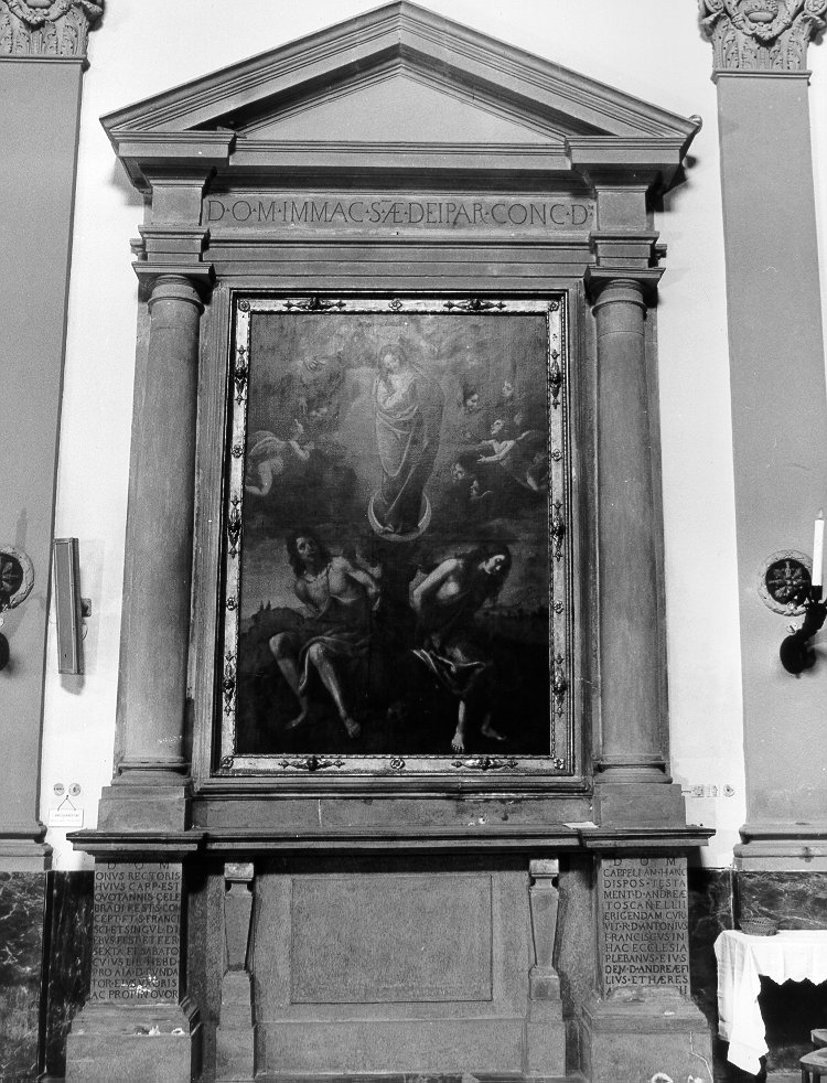 altare - bottega toscana (seconda metà sec. XVIII)