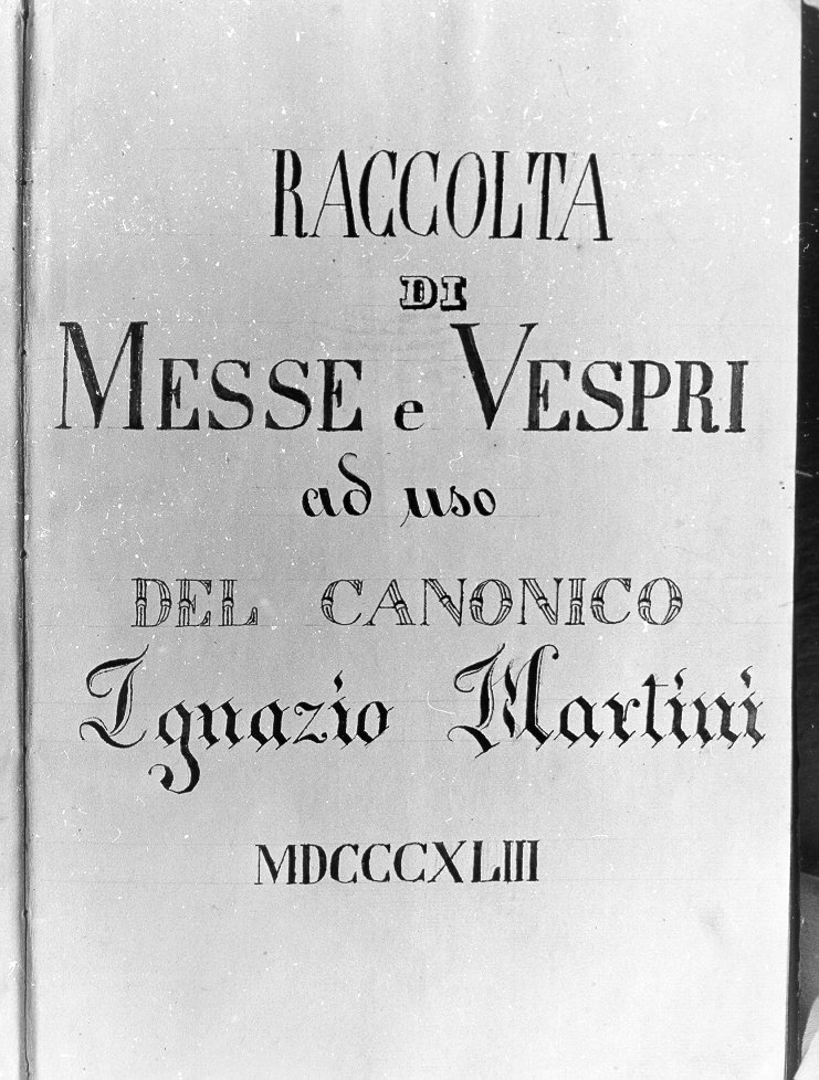 coperta di libro liturgico - bottega toscana (sec. XIX)