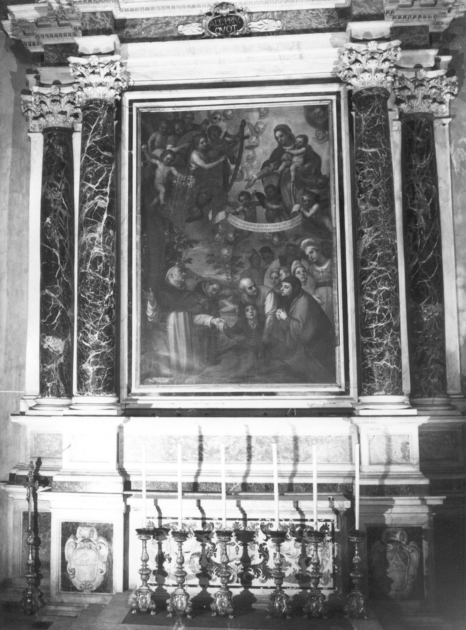 SAN GIACINTO RESUSCITA UN FANCIULLO ANNEGATO (dipinto) di Cresti Domenico (sec. XVII)
