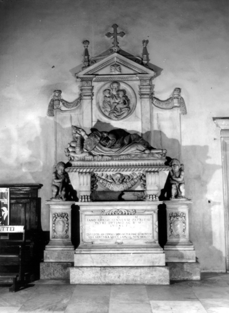 monumento funebre di Sinibaldi Raffaello detto Raffaello da Montelupo (attribuito), Sinibaldo Bartolomeo detto Baccio da Montelupo (sec. XVI)