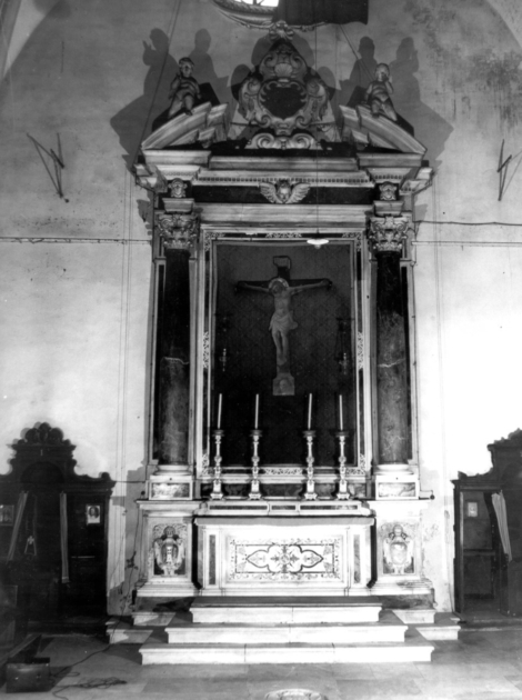 altare - bottega italiana (sec. XVII)