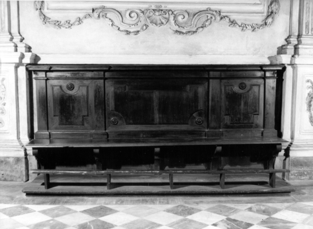 panca, serie - bottega italiana (secc. XVII/ XVIII)