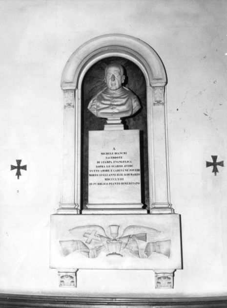 monumento funebre - bottega italiana (sec. XIX)