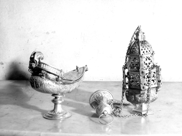 turibolo - a corpo architettonico - bottega lucchese (sec. XVII)