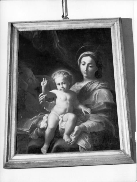 Sacra Famiglia (dipinto) di Batoni Pompeo Girolamo (attribuito) (seconda metà sec. XVIII)