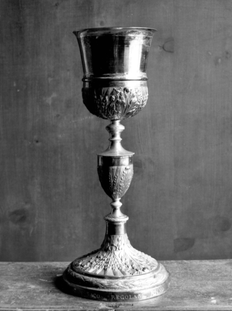 calice - bottega italiana (sec. XIX)