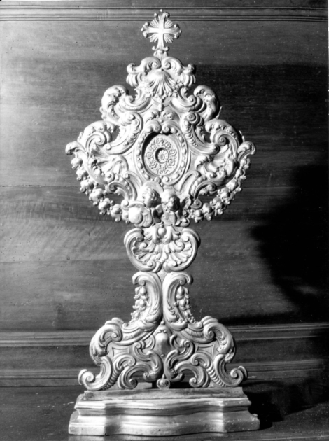 reliquiario - a ostensorio di Pitterman Bernardo (sec. XVIII)