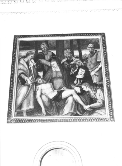 Cristo deposto dalla croce (dipinto) - ambito lucchese (prima metà sec. XVI)