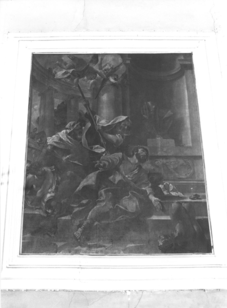 MARTIRIO DI SAN TOMMASO (dipinto) di Coli Giovanni, Gherardi Filippo (sec. XVII)