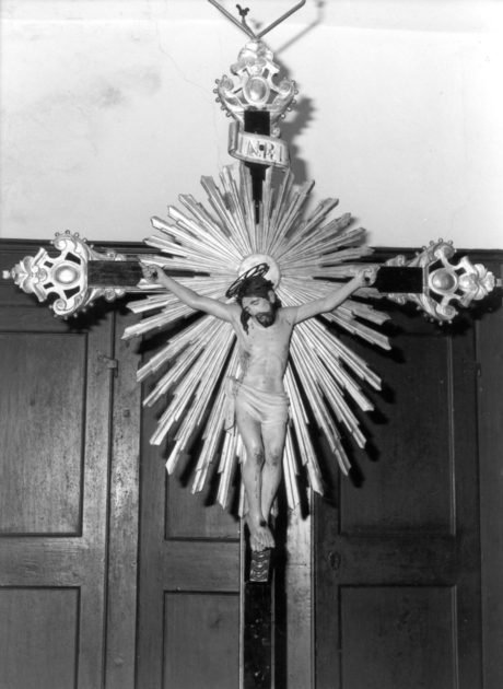 croce processionale - bottega lucchese (fine/inizio secc. XVIII/ XIX)