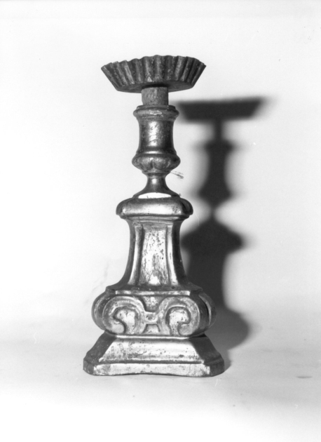 candeliere - bottega lucchese (metà sec. XIX)