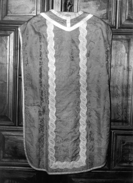 paramento liturgico - manifattura lucchese (fine/inizio secc. XVIII/ XIX)