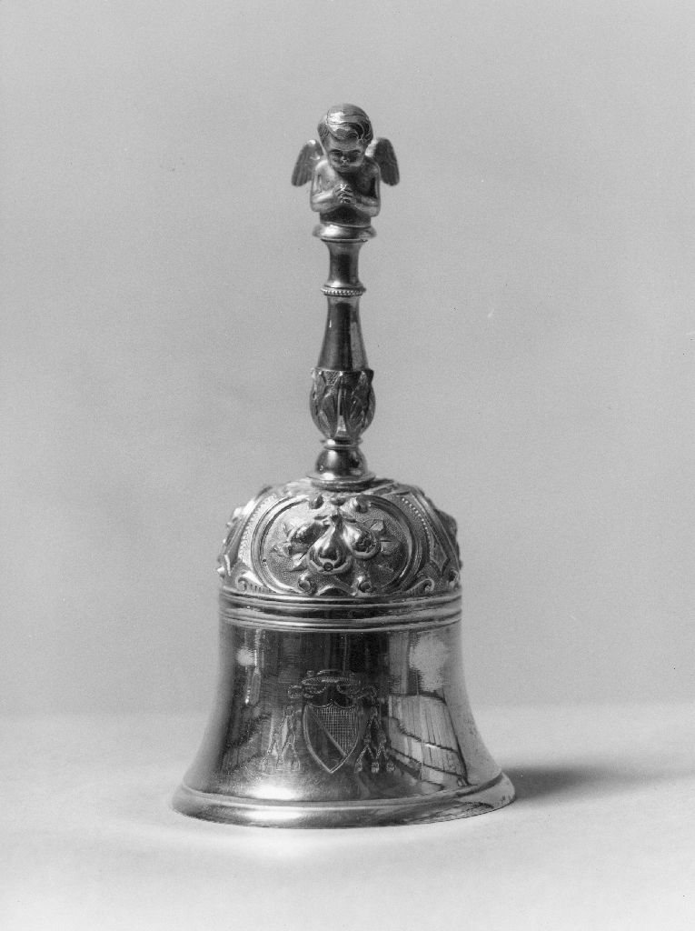 campanello, opera isolata - bottega fiorentina (fine sec. XIX)