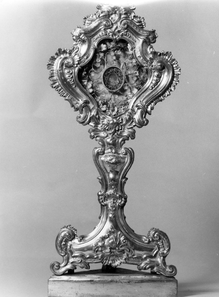 reliquiario, opera isolata - bottega genovese (sec. XVIII)