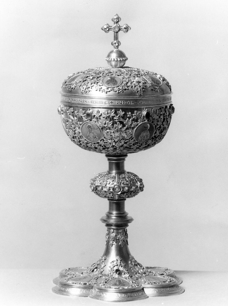 pisside, opera isolata di Poussielgue-Rusand Placide (bottega) (sec. XIX)