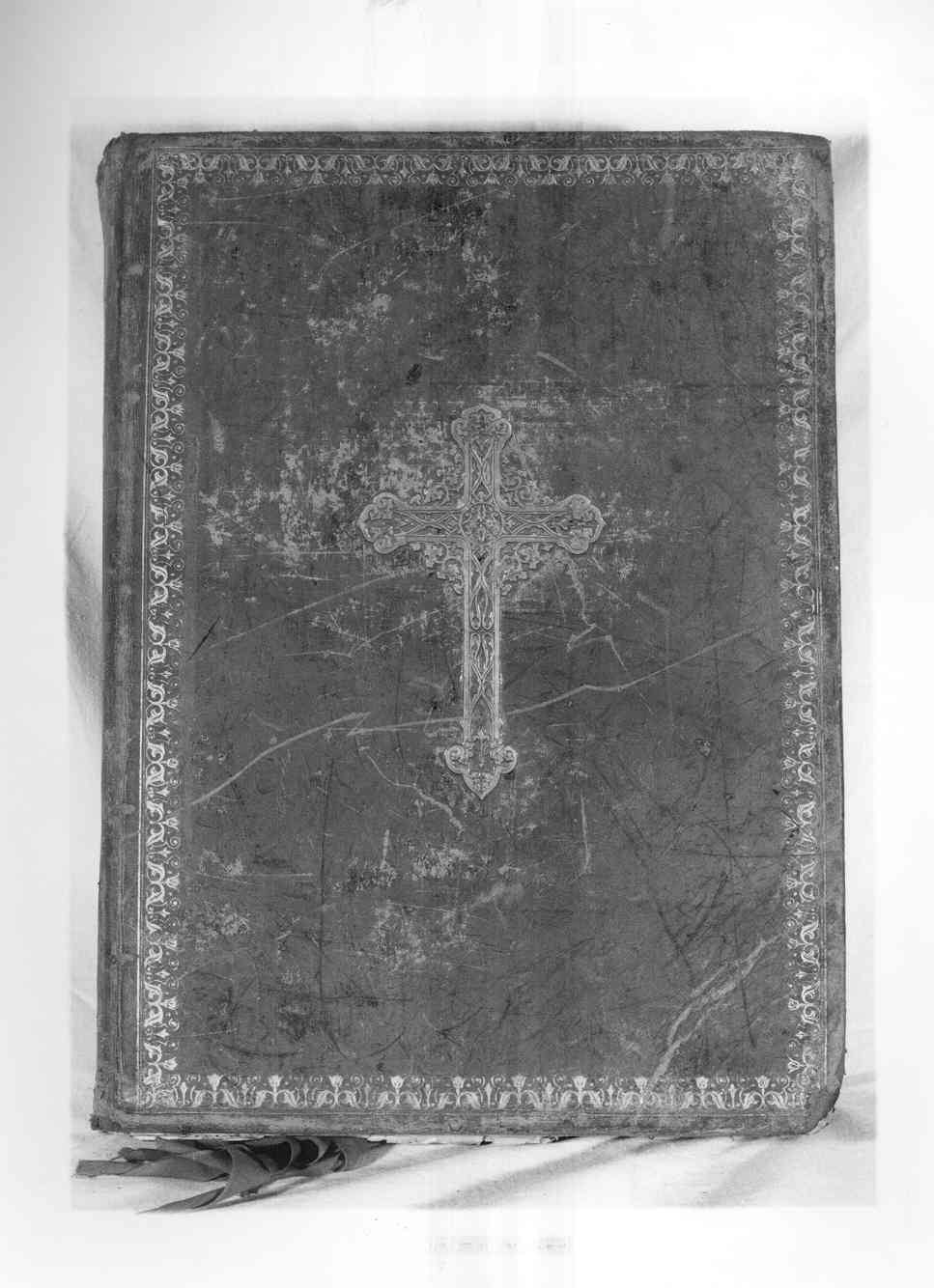 coperta di libro liturgico - ambito romano (sec. XIX)