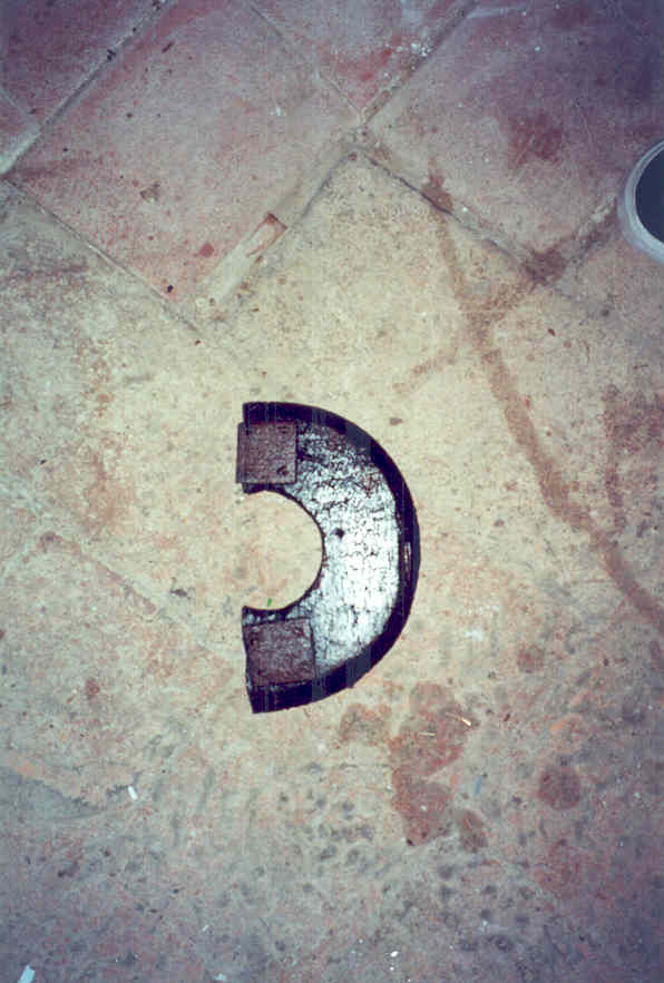 sostegno, frammento - ambito toscano (sec. XVII)