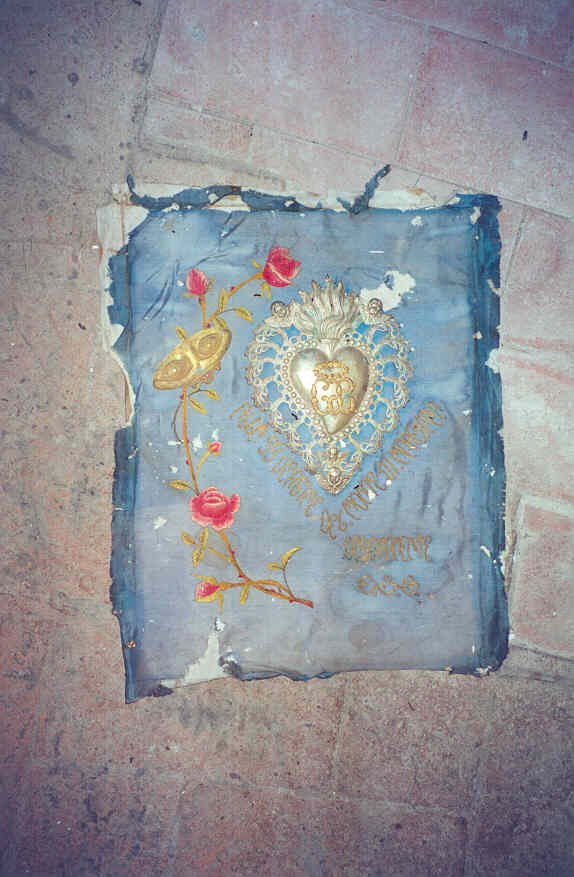 SACRO CUORE DI MARIA (ex voto) - ambito toscano (sec. XIX)