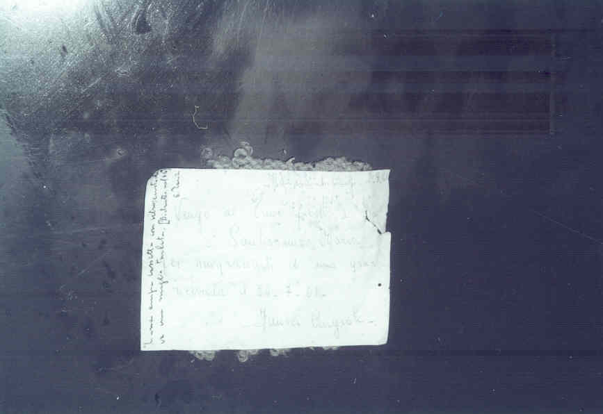 ex voto - ambito toscano (sec. XX)