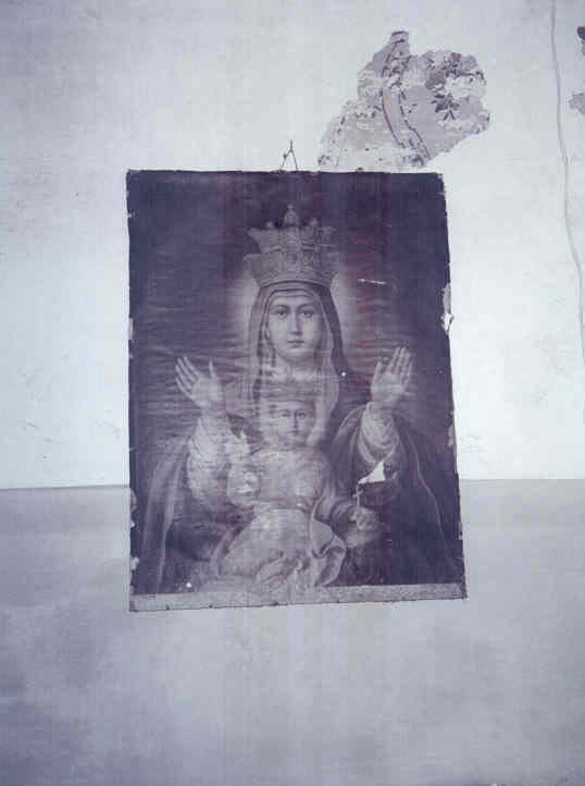 Madonna con Bambino (dipinto) - ambito toscano (sec. XIX)