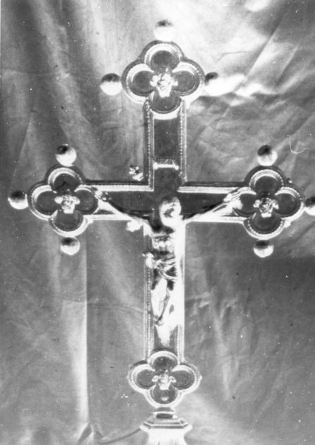 croce processionale - bottega lucchese (secc. XVI/ XVII)