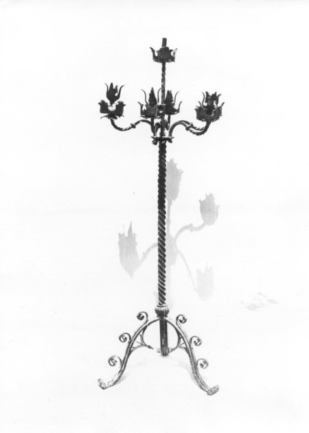 candeliere, serie - ambito toscano (sec. XIV)