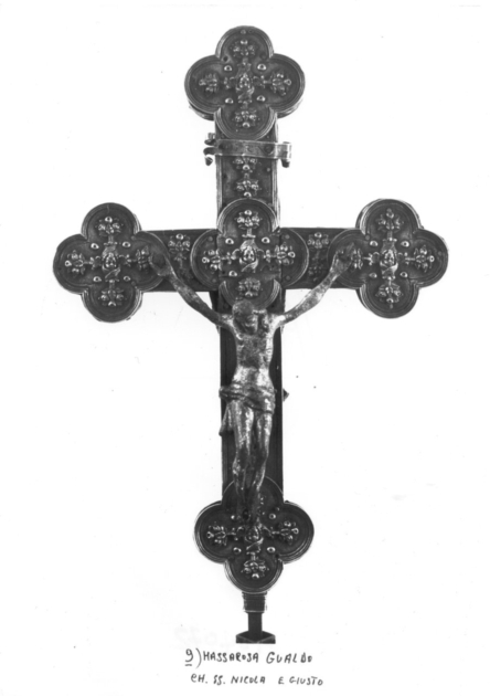 croce processionale - bottega lucchese (terzo quarto sec. XVI)