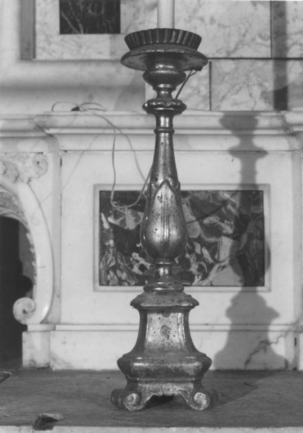 candeliere, serie - ambito versiliese (secc. XVIII/ XIX)