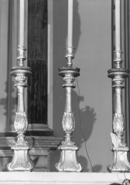 candeliere, serie - ambito versiliese (secc. XVIII/ XIX)