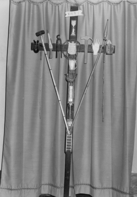 croce penitenziale - ambito versiliese (sec. XIX)