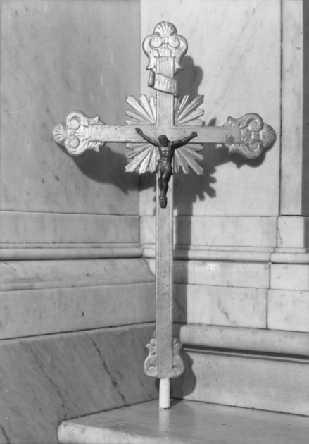 croce processionale - ambito versiliese (sec. XIX)