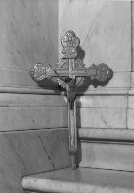 croce processionale - ambito versiliese (sec. XIX)