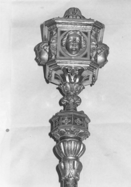 asta di croce processionale - ambito versiliese (sec. XIX)