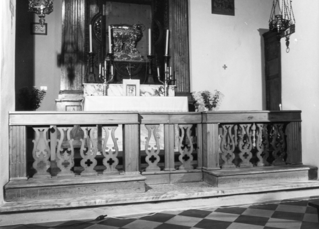 balaustrata di Pezzini Camillo (sec. XX)