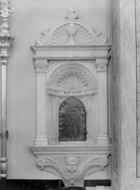 tabernacolo murale - bottega versiliese (fine/inizio secc. XV/ XVI)