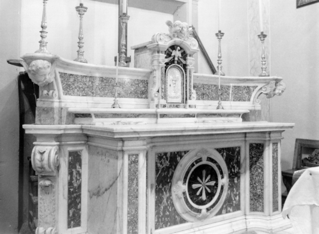 altare maggiore - ambito lucchese (sec. XVIII)